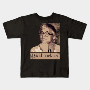 David hockney Kids T-Shirt